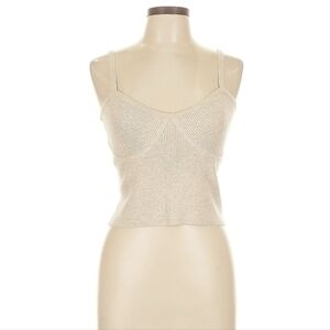 Madewell Beige Ribbed Camisole